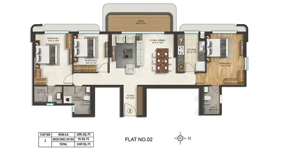 Spenta Stardeous Tardeo Floor Plans