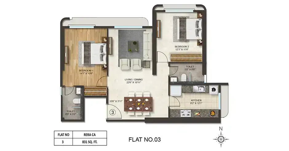 Spenta Stardeous Tardeo Floor Plans